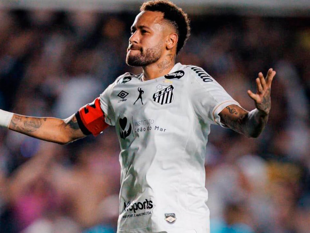 Neymar é exaltado por jornal espanhol após gols em Santos x Flamengo: ‘Revoluciona o Brasileirão’