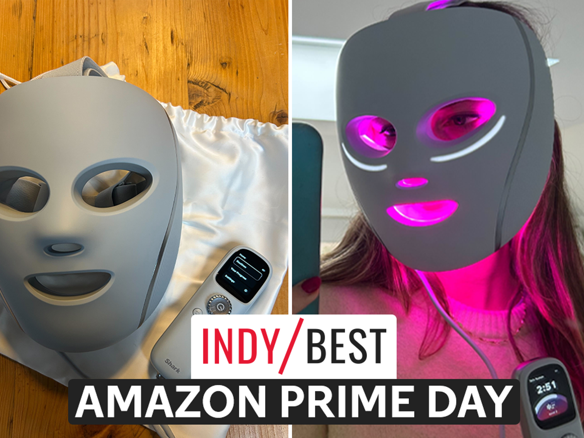 A máscara facial LED da Shark está agora no seu preço mais baixo de todos os tempos