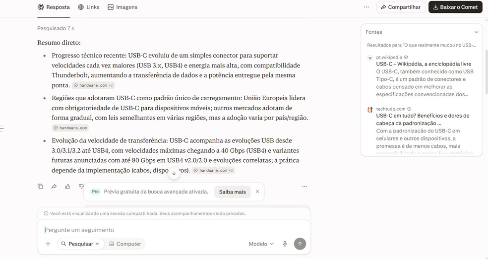 Perplexity + ChatGPT: como usar as duas IAs juntas para pesquisar melhor