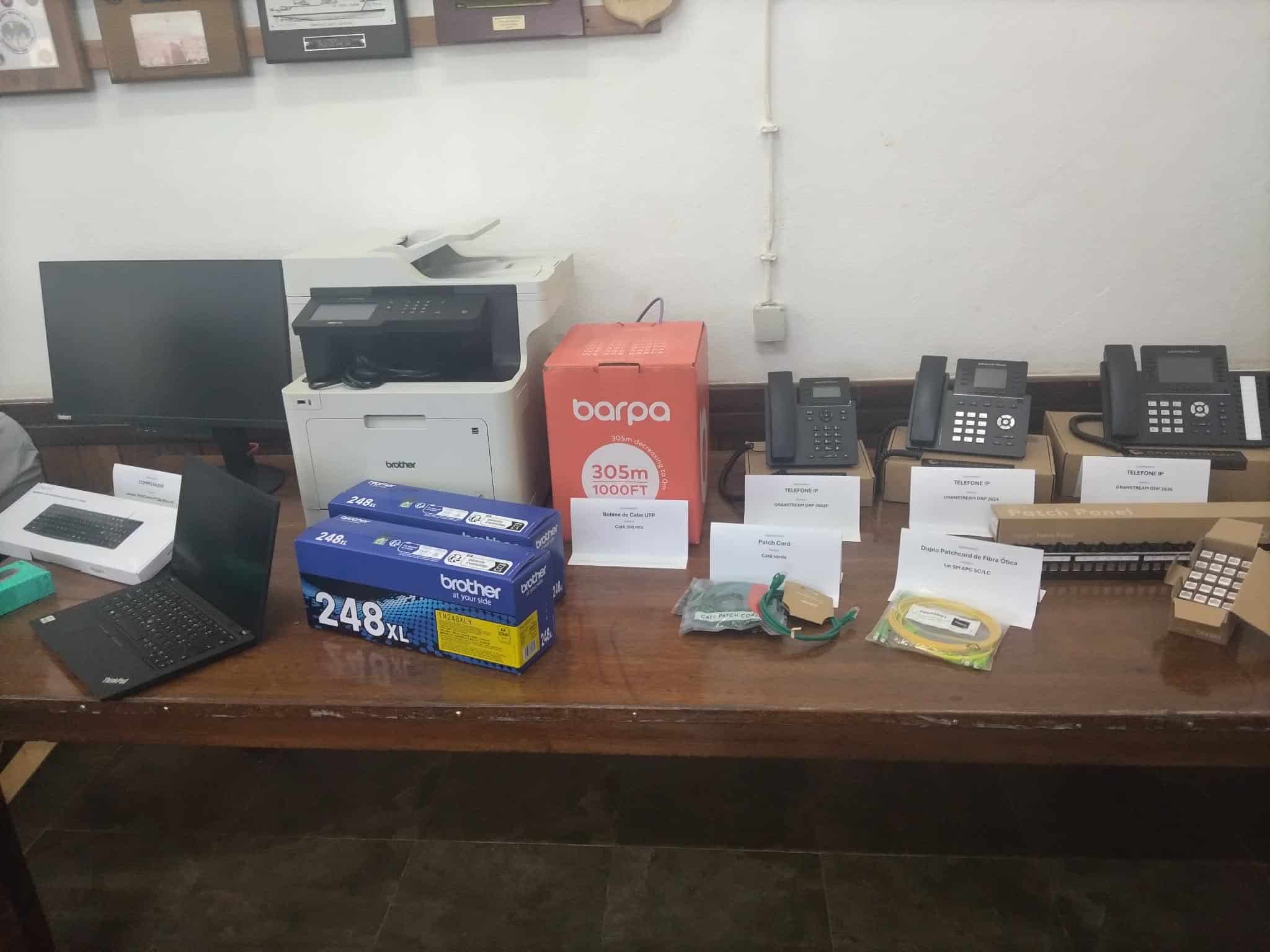 Forças Armadas de São Tomé e Príncipe reforçam capacidade de comando com nova rede digital
