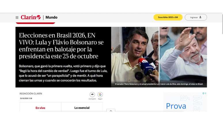 Eleição no Brasil é vista como termômetro de onda conservadora na imprensa internacional