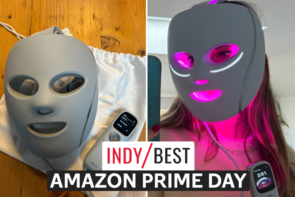 A máscara facial LED da Shark está agora no seu preço mais baixo de todos os tempos