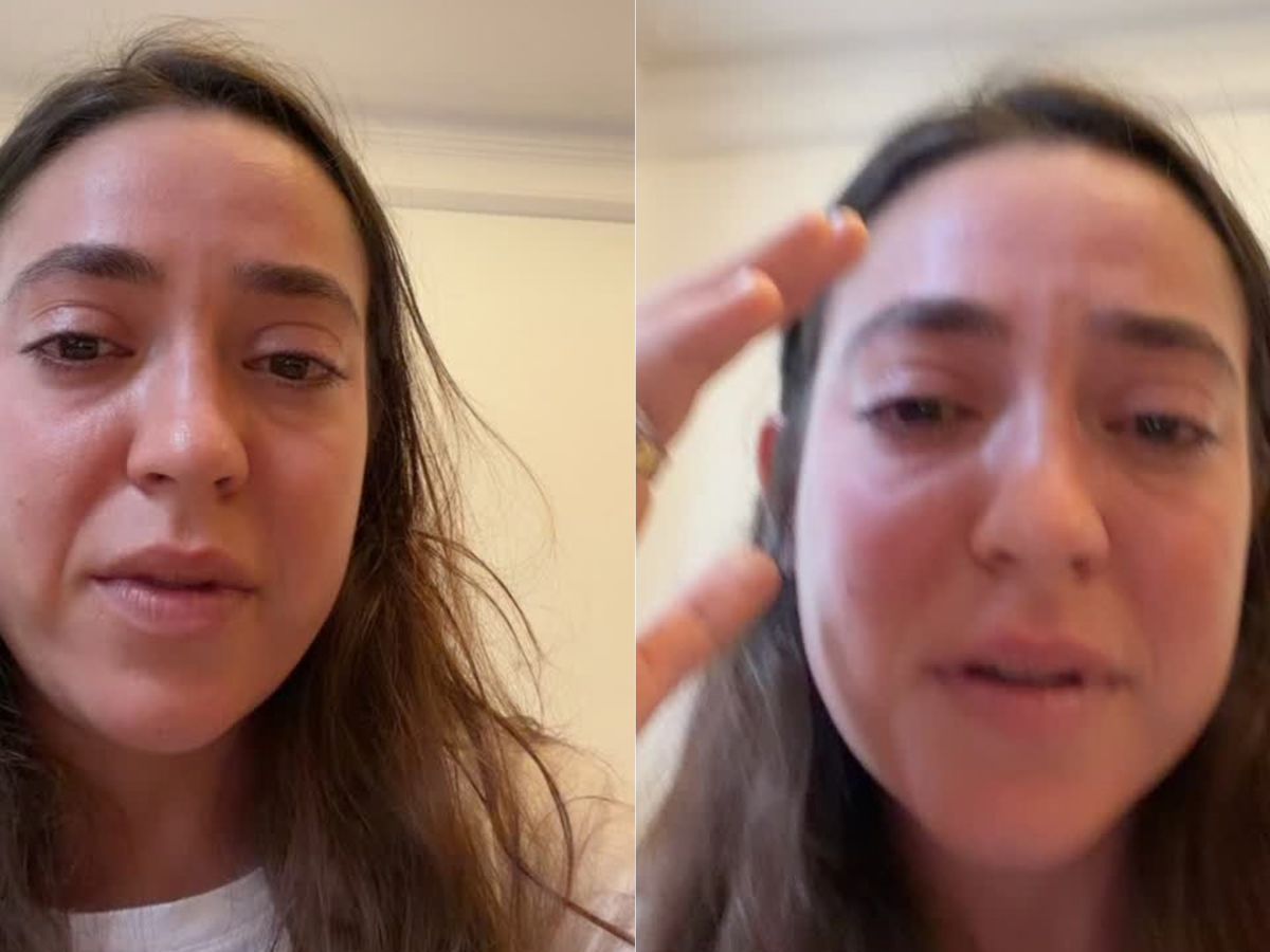 Atriz Valentina Bandeira vai às lágrimas ao comentar eleições e cenário do RJ: 'Estou com ódio'