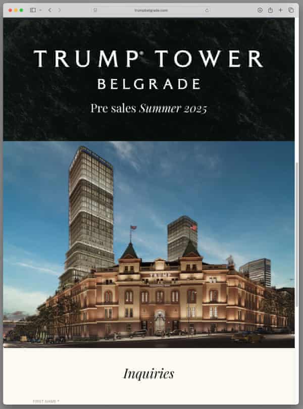 Um procurador sérvio que investigou o projeto da Torre Trump em Belgrado foi 'alvo de spyware'