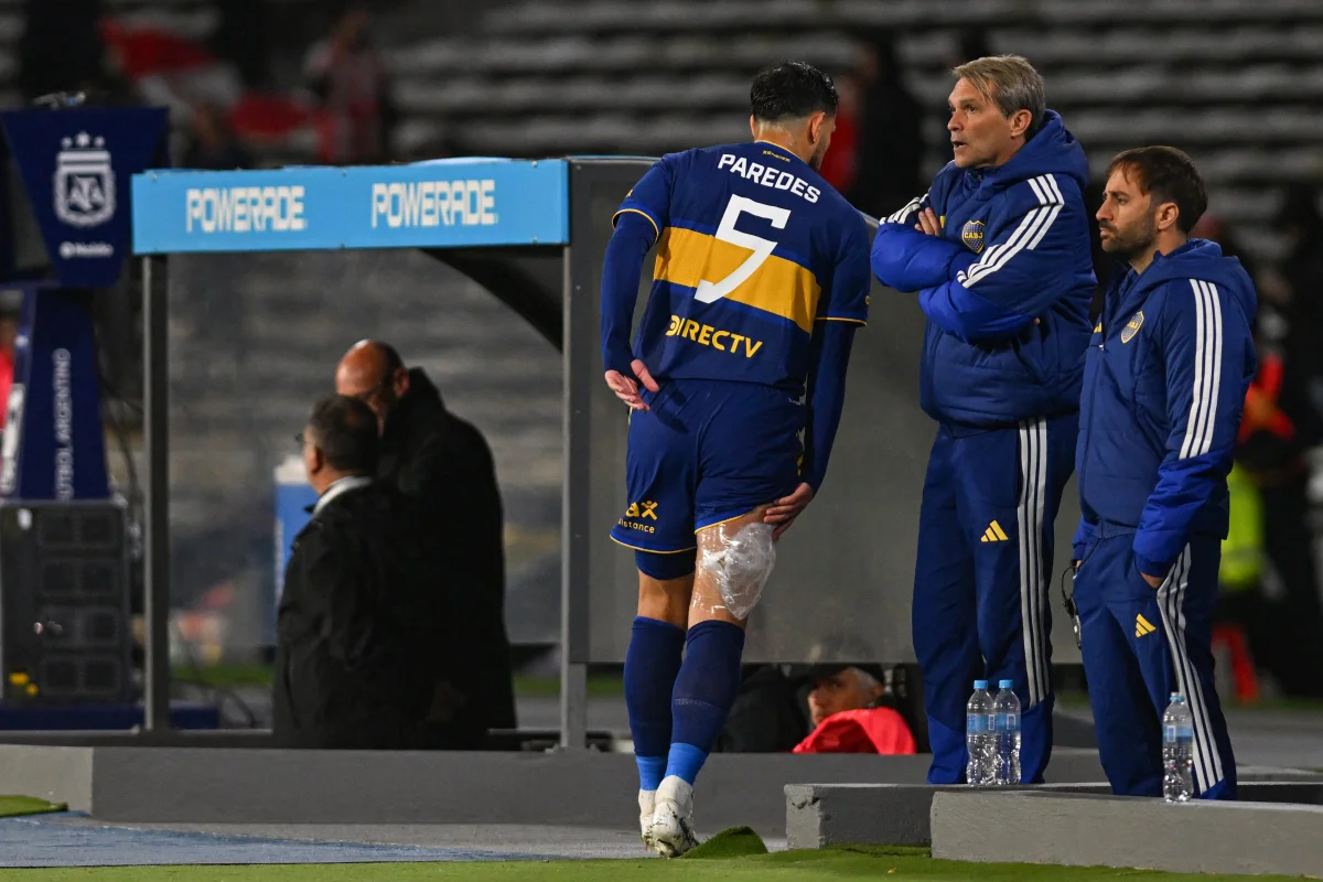 Foto colorida de Paredes, do Boca Jrs - Metrópoles