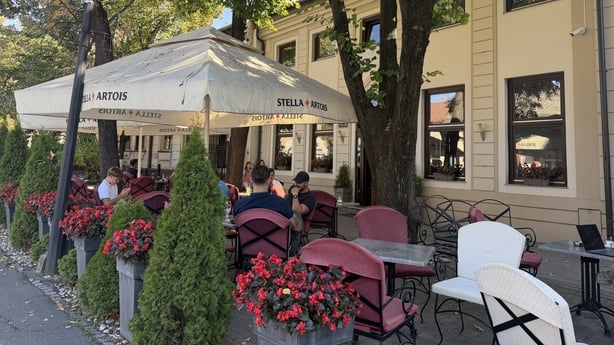 The Gradska Kafana pub