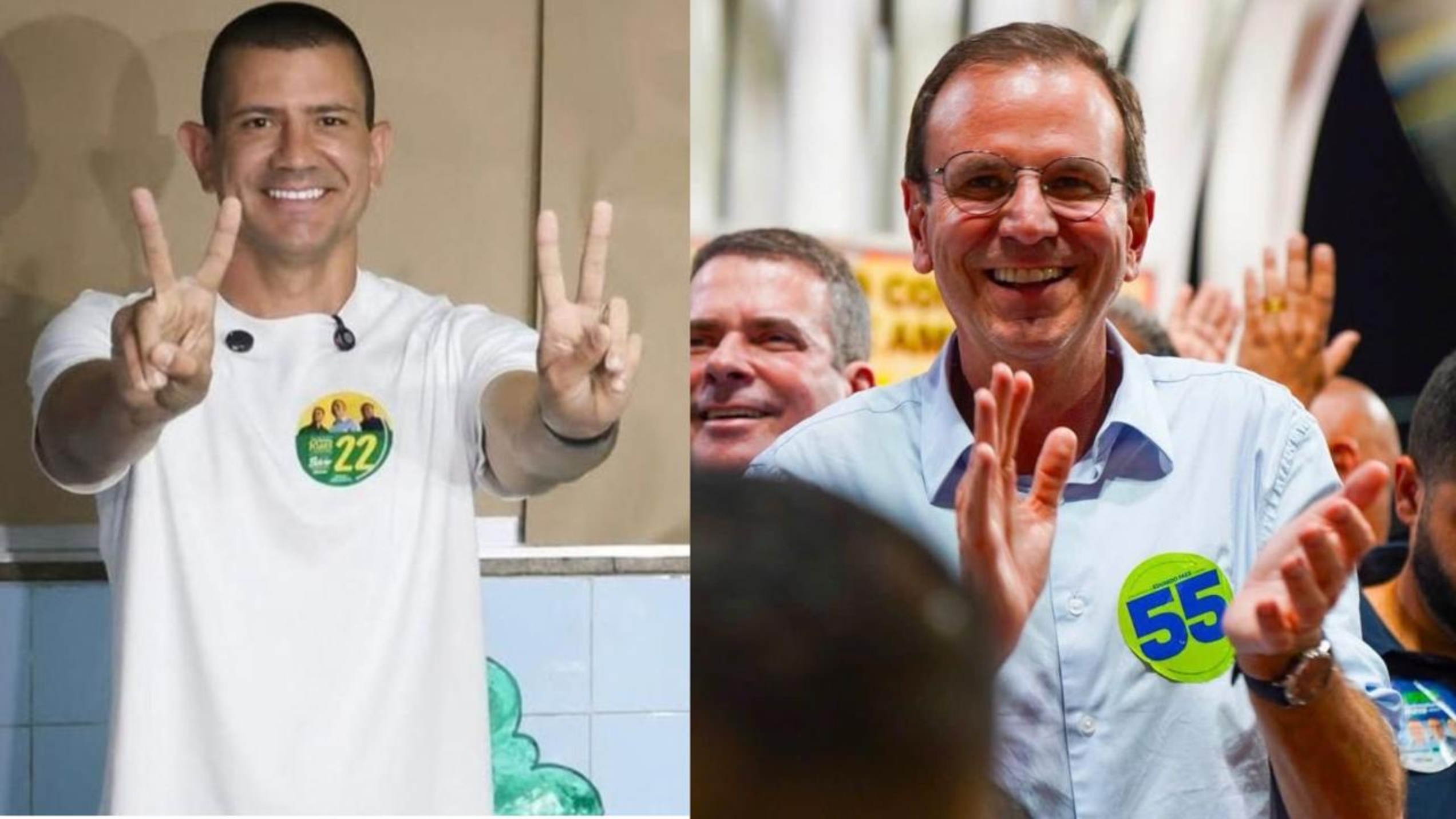 Eduardo Paes e Douglas Ruas v&atilde;o disputar o segundo turno no RJ