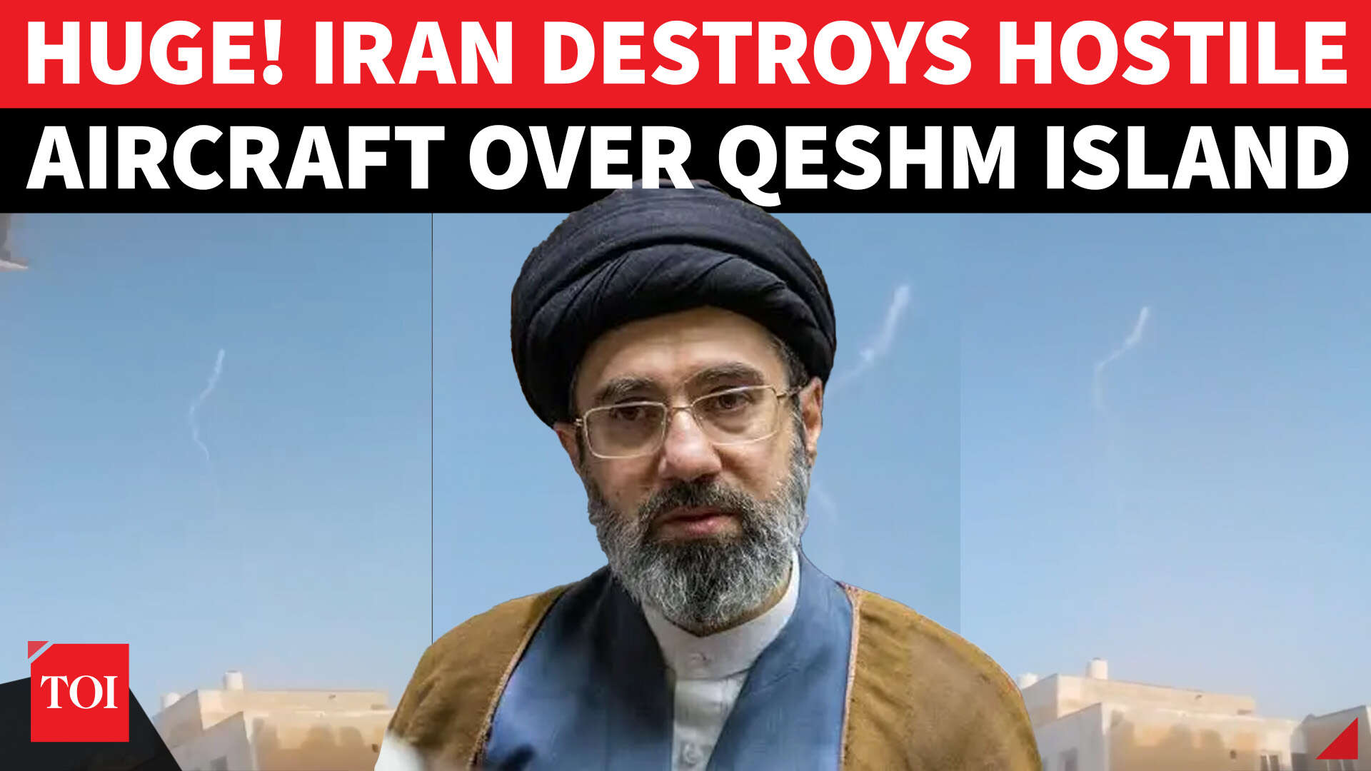 Irã afirma que sistemas de defesa aérea interceptaram 'aeronaves hostis' sobre Qeshm; Estreito de Ormuz em alerta máximo