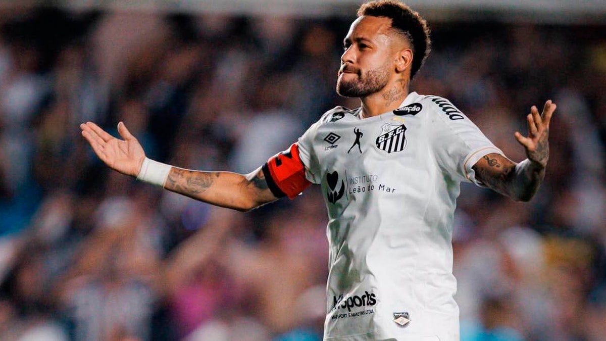 Neymar é exaltado por jornal espanhol após gols em Santos x Flamengo: ‘Revoluciona o Brasileirão’