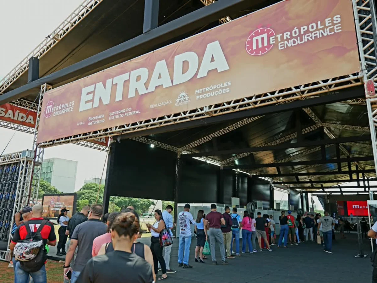 Metrópoles Endurance Corrida: entrega de kits continua nesta sexta-feira