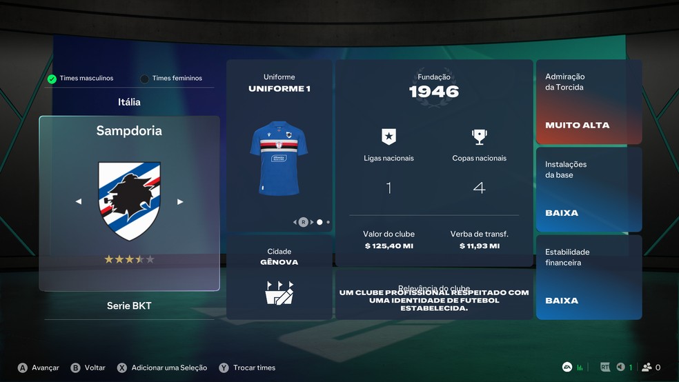EA FC 27: 10 times para reconstruir e dominar o Modo Carreira