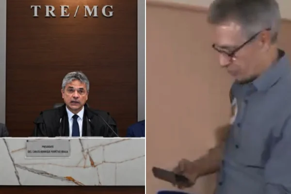 Presidente do TRE-MG diz que Zema pode ser detido por celular na cabine