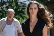 Francesca (Nathalia Dill) e Otoniel (Tony Ramos) em Quem Ama Cuida